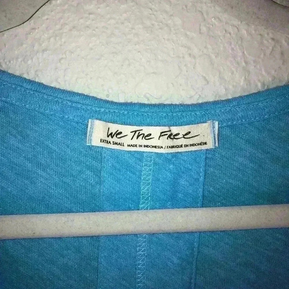 Free People We The Free Fresh Start Cool Morning Blouse XS NWT - Picture 2 of 4